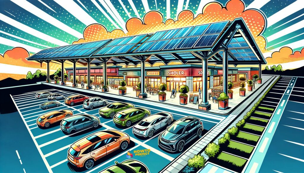 Carports Solar Gamechanger For Shopping Center